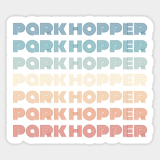 Retro Park Hopper Sticker